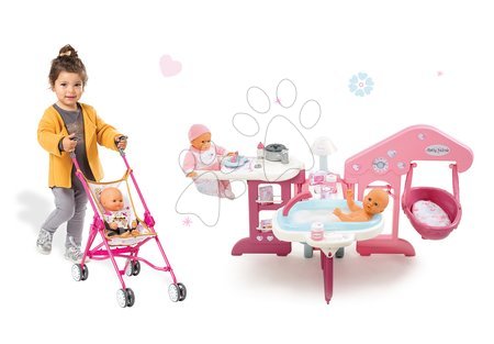 Pečovatelské centrum pro panenky - Set pečovatelské centrum pro panenku Baby Nurse Smoby - 13
