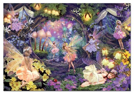 Staré položky - Puzzle Fairy Hollow Educa - 1