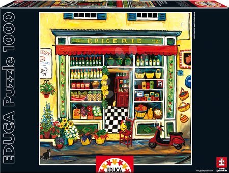 Puzzle 1000 dielne - Puzzle Grocery Shop, Suzanne Etienne Educa