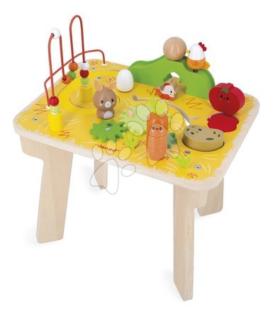 Black Friday od proizvođača Janod - Drveni didaktički stol s aktivnostima Farma Wooden Farm Activity Table Janod