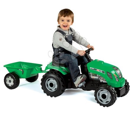 Pedálos gyermekjárművek - Pedálos traktor RX Bull Smoby - 1