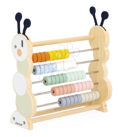 Wooden educational games | Page 2 - Wooden Caterpillar Abacus Sweet Cocoon Janod_1