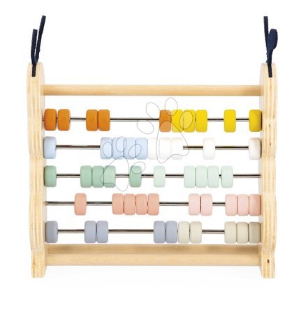 Wooden educational games - Wooden Caterpillar Abacus Sweet Cocoon Janod - 4