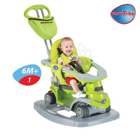 Odrážedla od 6 měsíců - Odrážedlo, koloběžka a houpačka All in One 6v1 smarTrike - 2