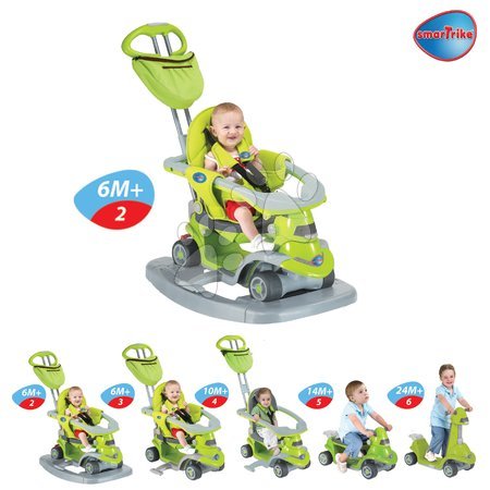Odrážedla od 6 měsíců - Odrážedlo, koloběžka a houpačka All in One 6v1 smarTrike - 1