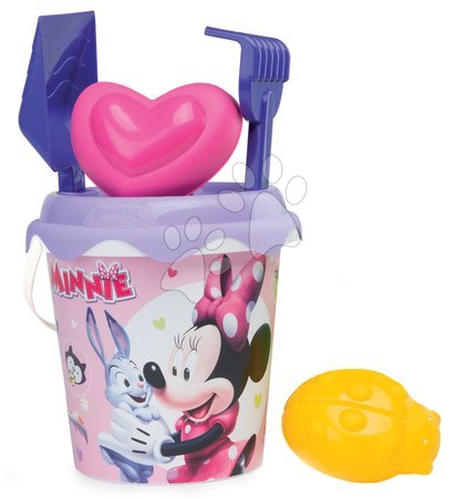 Kolečka do písku - Kolečko s kbelík setem Minnie Smoby - 1