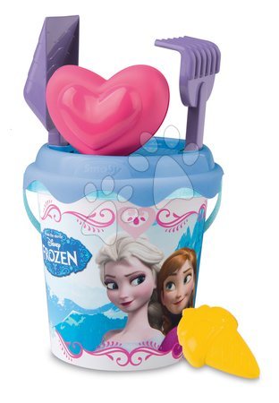 Kolečka do písku - Kolečko s kbelík setem Frozen Smoby - 1