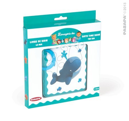 Hračky do vany - Knížka do vody Ocean Book Bath Pazapa - 3