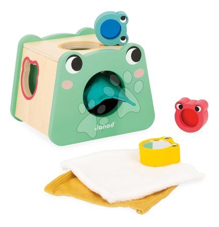 Wooden toys | Page 7 - Educational box for stimulating sensory perception Janod