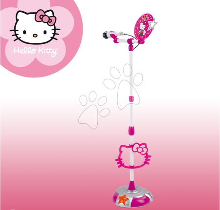 Detské hudobné nástroje - Mikrofón Hello Kitty Smoby - 6