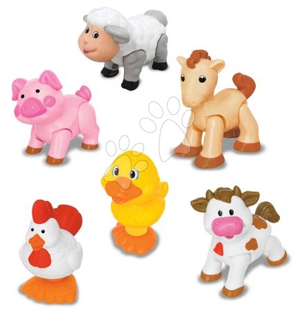 Hračky pre najmenších - Zvieratká domáce z Farmy Kiddieland