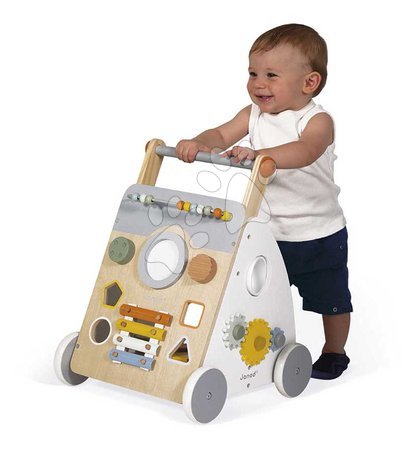 Baby walkers - Wooden didactic walker Multiactivity Baby Walker Sweet Cocoon Janod - 11
