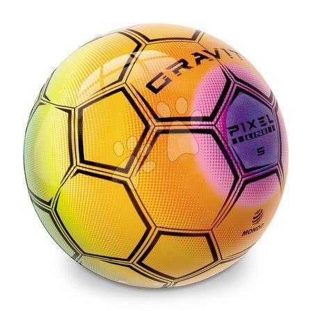 Piłki - Tęczowa piłka futbolowa BioBall Gravity Mondo