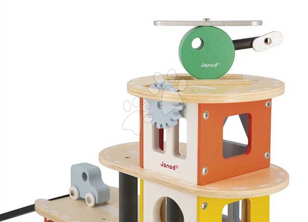 Garage playsets - Wooden garage Garage Bolid Janod - 6