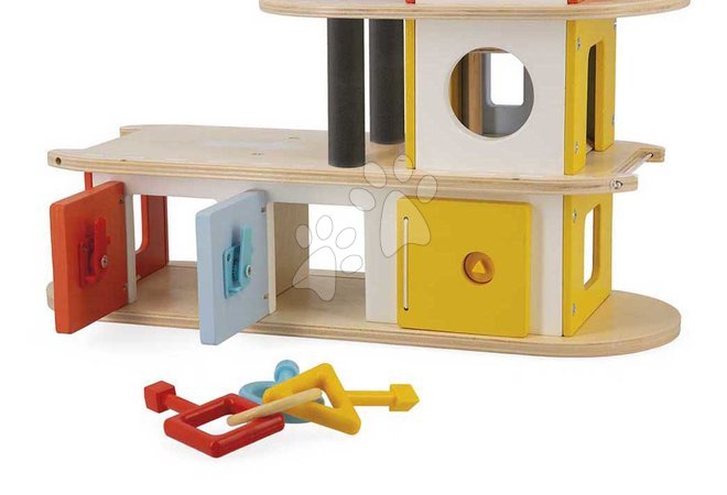 Garage playsets - Wooden garage Garage Bolid Janod - 8