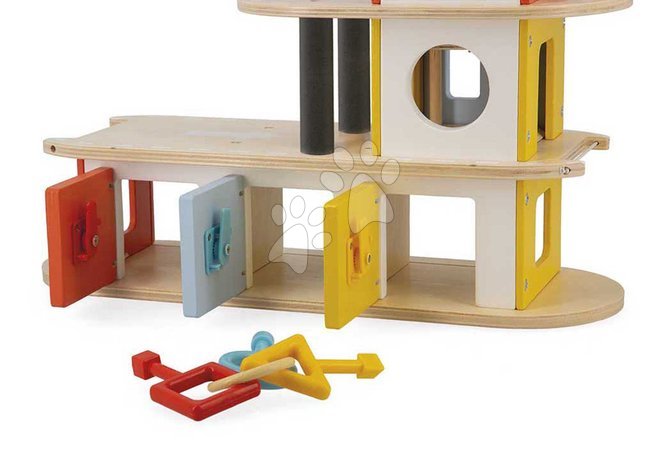 Garage playsets - Wooden garage Garage Bolid Janod - 9