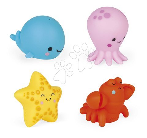 Giocattoli da bagnetto - Giocattoli bagnetto Animali marini Sea Animals Squirters Janod - 10
