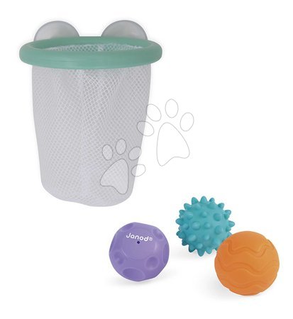 Brinquedos para banheira - Brinquedo de água cesta de basquete Tacti Basket Janod - 3