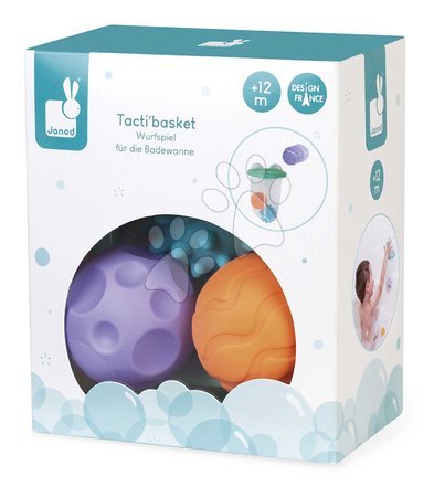 Brinquedos para banheira - Brinquedo de água cesta de basquete Tacti Basket Janod - 7