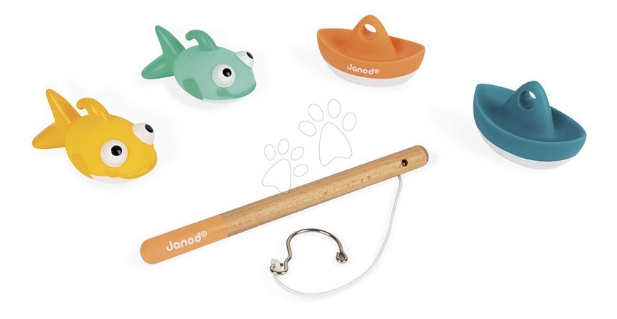 Jeux de métiers | Page 11 - Jouet de bain canne à pêche Fish Them All Janod