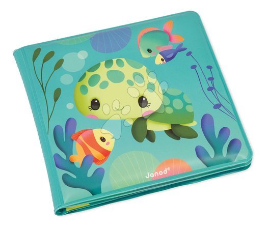Играчки за вана - Knižka do vody Korytnačky The Magical Life of Sea Turtles Janod