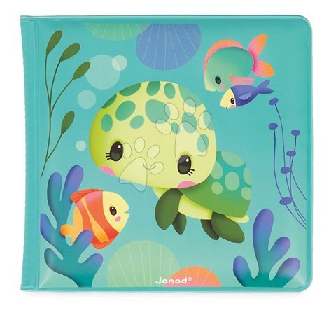 Играчки за вана - Книга за вода Костенурки The Magical Life of Sea Turtles Janod - 3