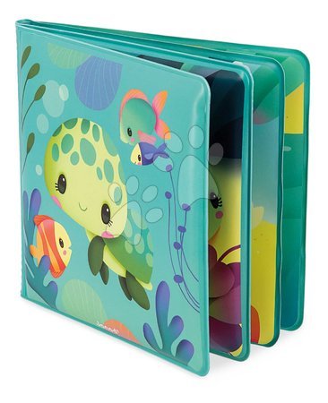 Играчки за вана - Книга за вода Костенурки The Magical Life of Sea Turtles Janod - 4