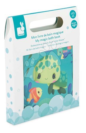 Играчки за вана - Книга за вода Костенурки The Magical Life of Sea Turtles Janod - 10