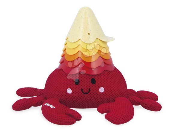 Играчки за вана - Hračka do vody Krab Bernard a mušle Bernard and His Shell Janod_1
