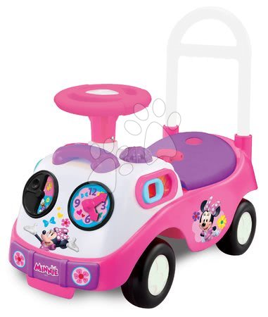 Odrážedla se zvukem - Růžové elektronické odrážedlo Disney Minnie Kiddieland