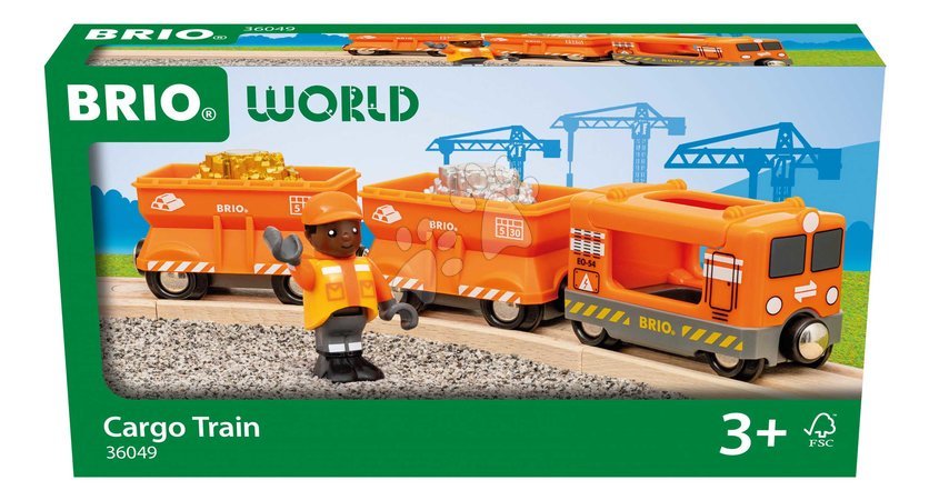 Holzspielzeug | Seite 7 - Nákladný vláčik so zlatom a striebrom Cargo Train BRIO