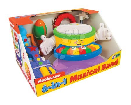 Jucării cu sunete - Set muzical Activity 6in1 Kiddieland - 1