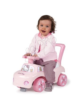 Bébitaxik 6 hónapos kortól - Balade lábbal hajtós Hello Kitty autó Smoby - 2