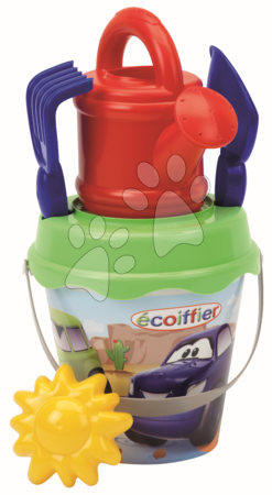Staré položky - Súprava vedro s krhlou Autá Écoiffier  - 2