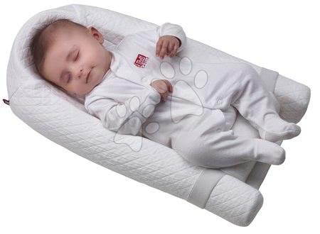 Detská izba a spánok - Ergonomické hniezdo na spanie Red Castle pre bábätká biele od 0 mesiacov