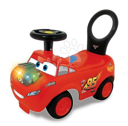 Jeździki z dźwiękiem - Jeździk z silnikiem Auta McQueen Disney Kiddieland - 2