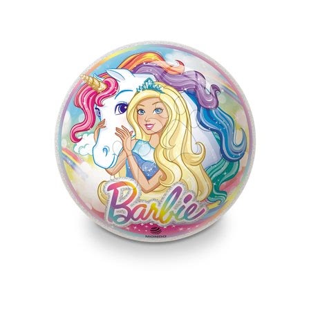Rozprávkové lopty - Gumová rozprávková lopta Barbie Dreamtopia Mondo 14 cm