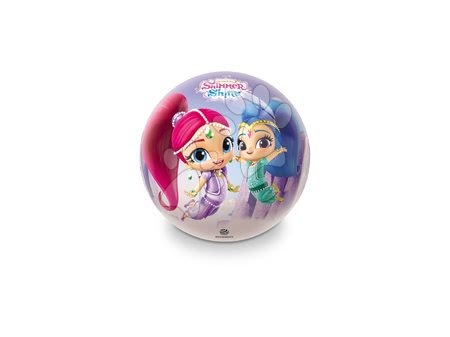 Mingi pentru copii - Minge cu motiv de poveste din cauciuc Shimmer&Shine Mondo