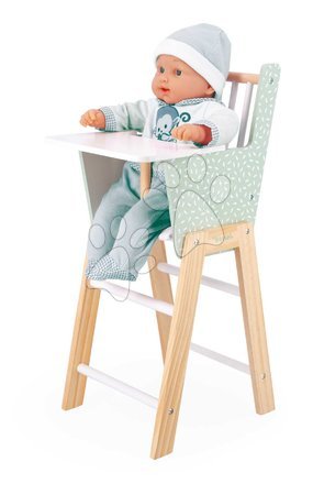 Berços e berço para bonecas - Cadeira de madeira para boneca Zen High Chair Janod - 5