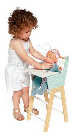 Berços e berço para bonecas - Cadeira de madeira para boneca Zen High Chair Janod - 7