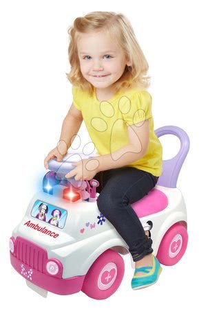 Jeździki z dźwiękiem - Jeździk Karetka Ambulance Myszka Minnie Kiddieland - 1