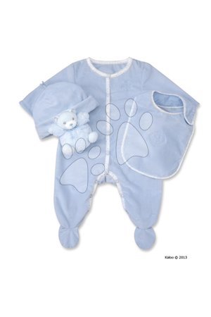 Dojčenské súpravy - Súprava doplnkov pre najmenších Perle-Gift Set Kaloo modrá od 0 mesiacov