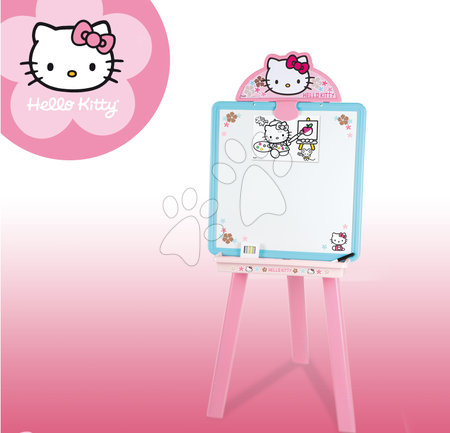 Produse vechi - Tablă pentru desenat Hello Kitty 2in1 Smoby - 6