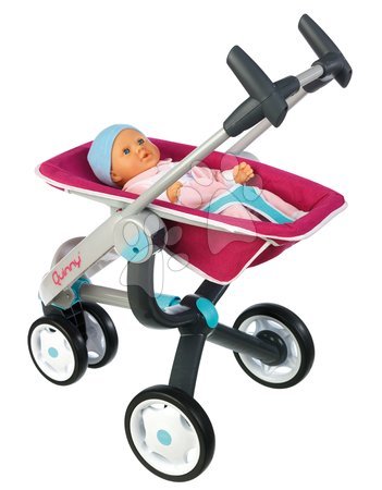 Kočárky pro panenky sety  - Set kočárek pro panenku Maxi Cosi & Quinny 3v1 Smoby - 4