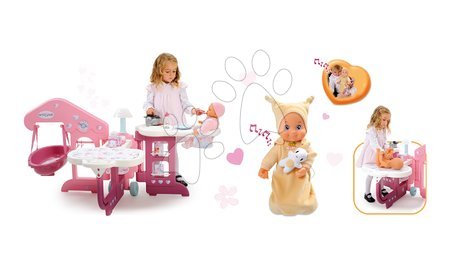 Pečovatelské centrum pro panenky - Set pečovatelské centrum pro panenku Baby Nurse Smoby - 16