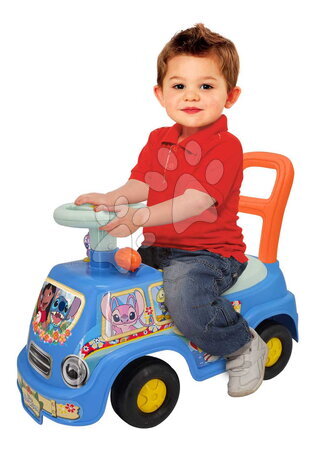 Odrážadlá so zvukom - Odrážadlo Stitch Adventure Ride On Kiddieland - 3