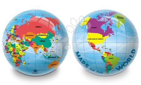 Piłki - Piłka gumowa Mapa świata Mappa Geo Mondo