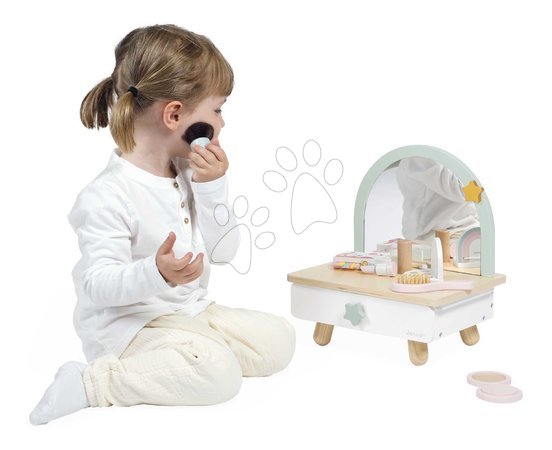 Детска козметична тоалетка - Дървена козметична масичка Еднорог Small Dressing Table Unicorn Janod - 9