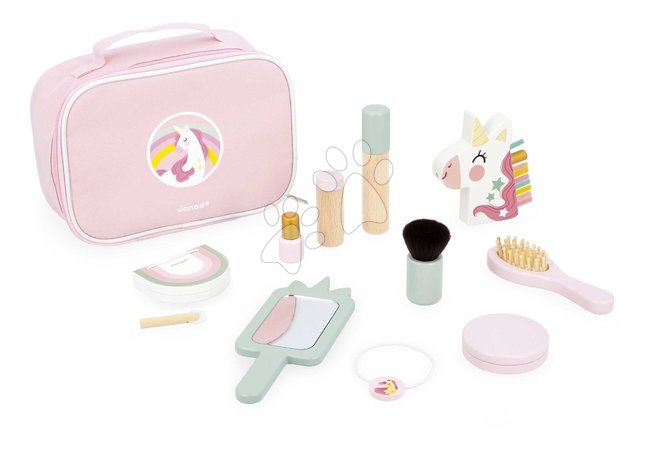 Детска козметична тоалетка | Страница 3 - Козметичен куфар Еднорог Vanity Suitcase Unicorn Janod