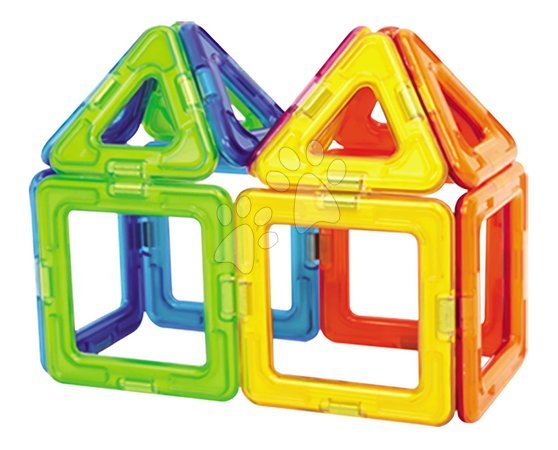 Ab 3 bis 6 Jahren - 3D magnetischer Bausatz Magformers